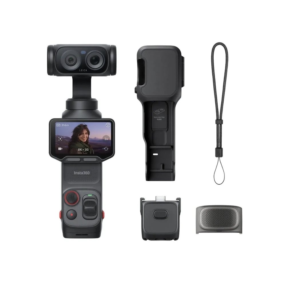 Insta360 Luna Ultra 標準套裝配件清單展示